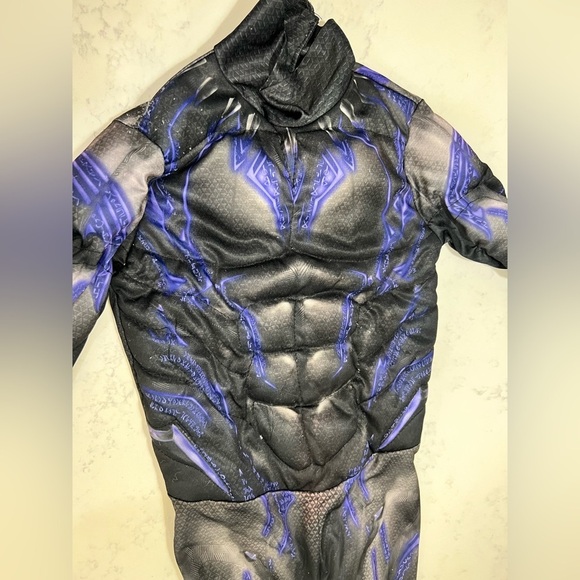 Marvel Black Panther Kids Costume - Black and Blue - Picture 9 of 12